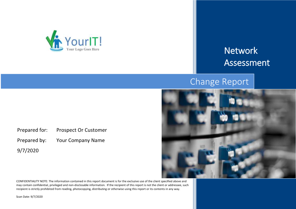 Change Report Network Assessment