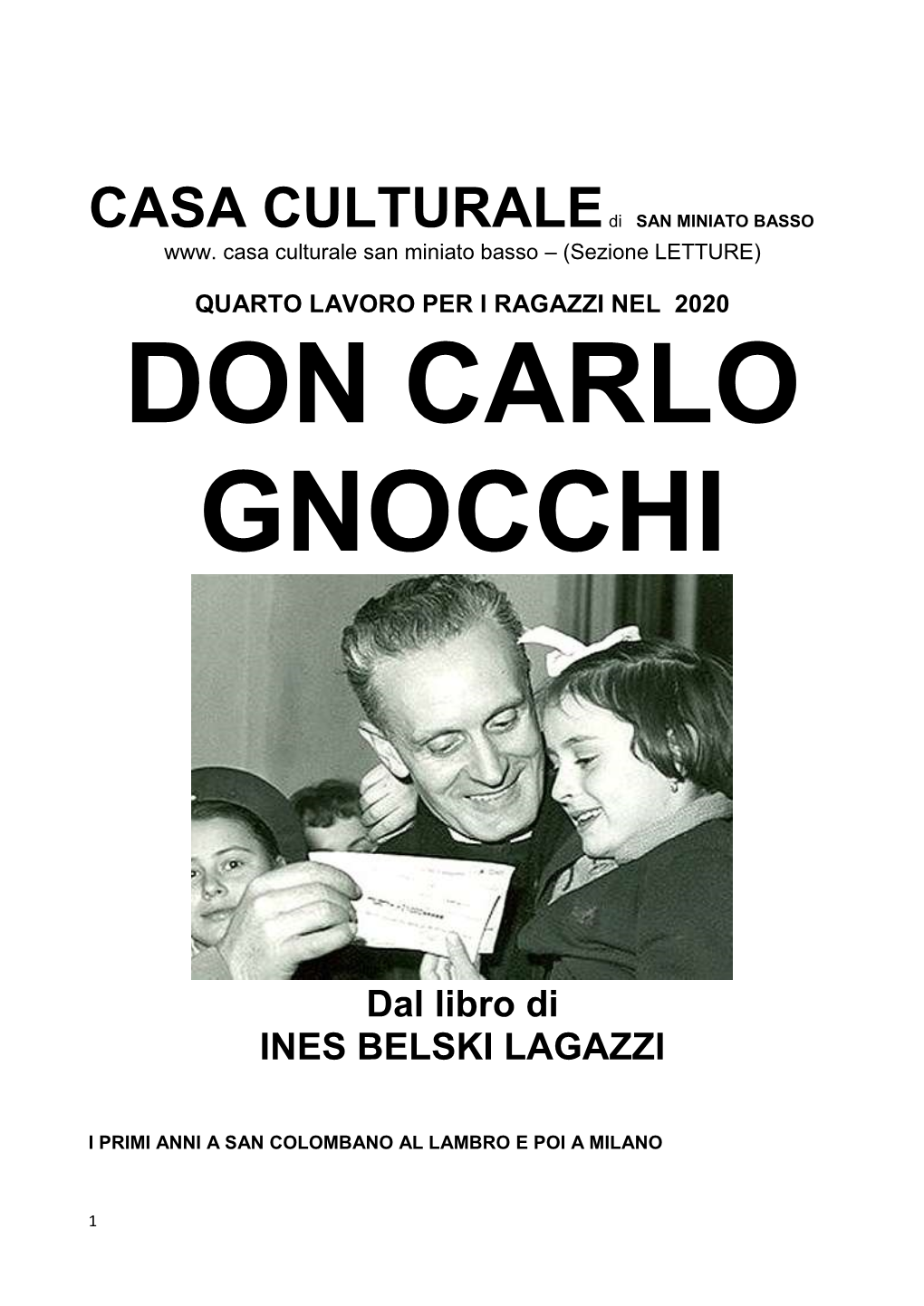 Dal Libro Di INES BELSKI LAGAZZI