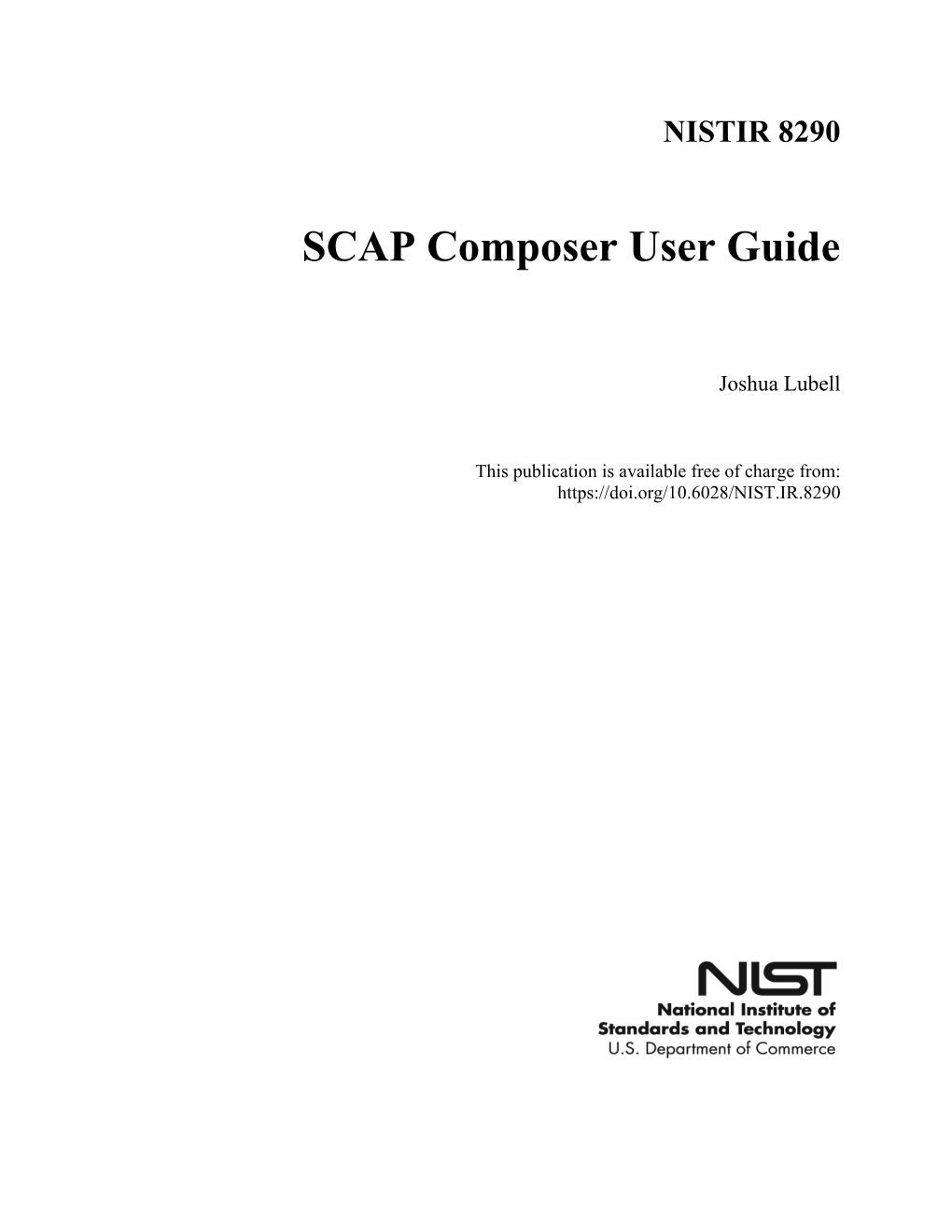 SCAP Composer User Guide