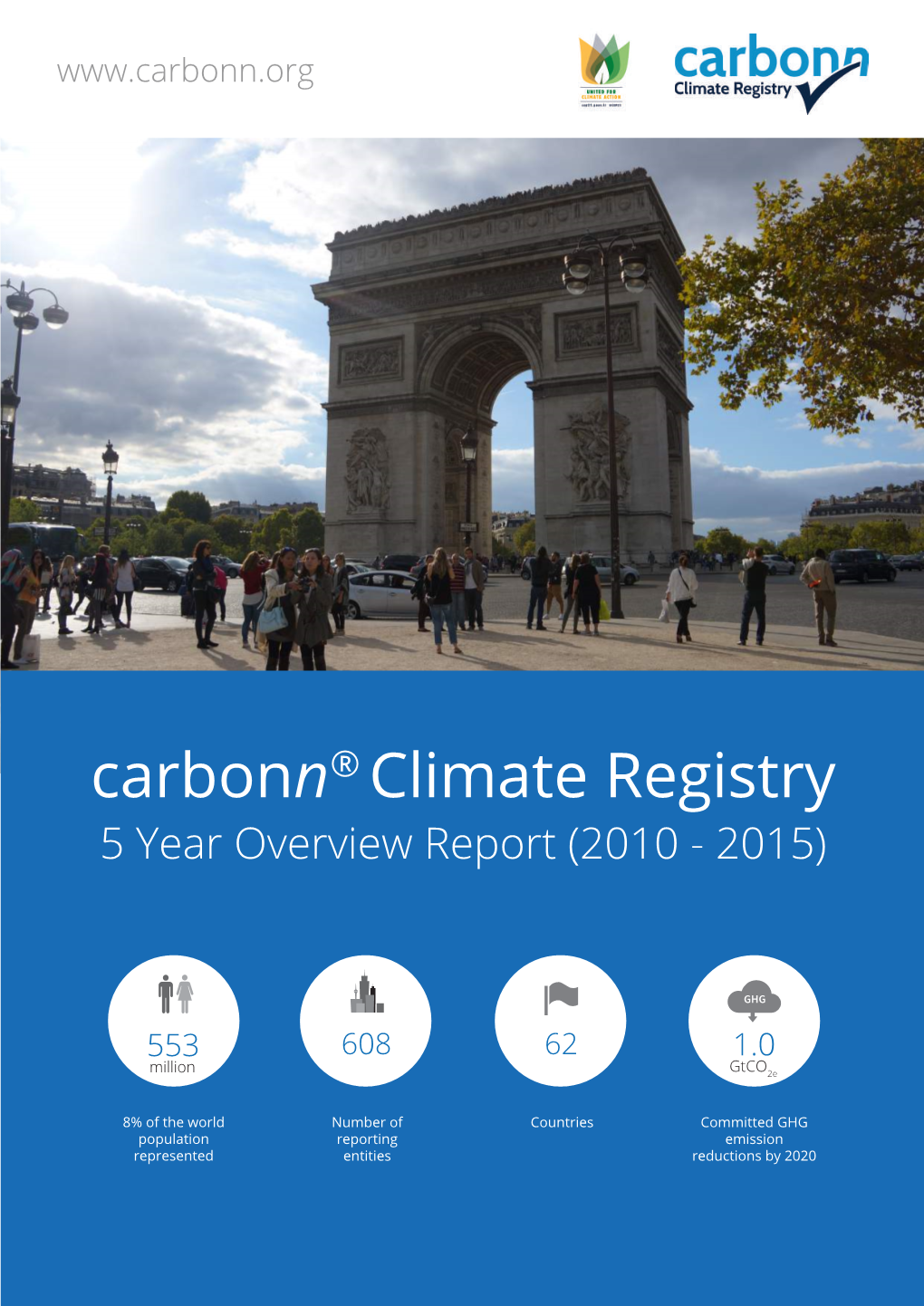 Carbonn Climate Registry 5 Year Overview Report (2010-2015)