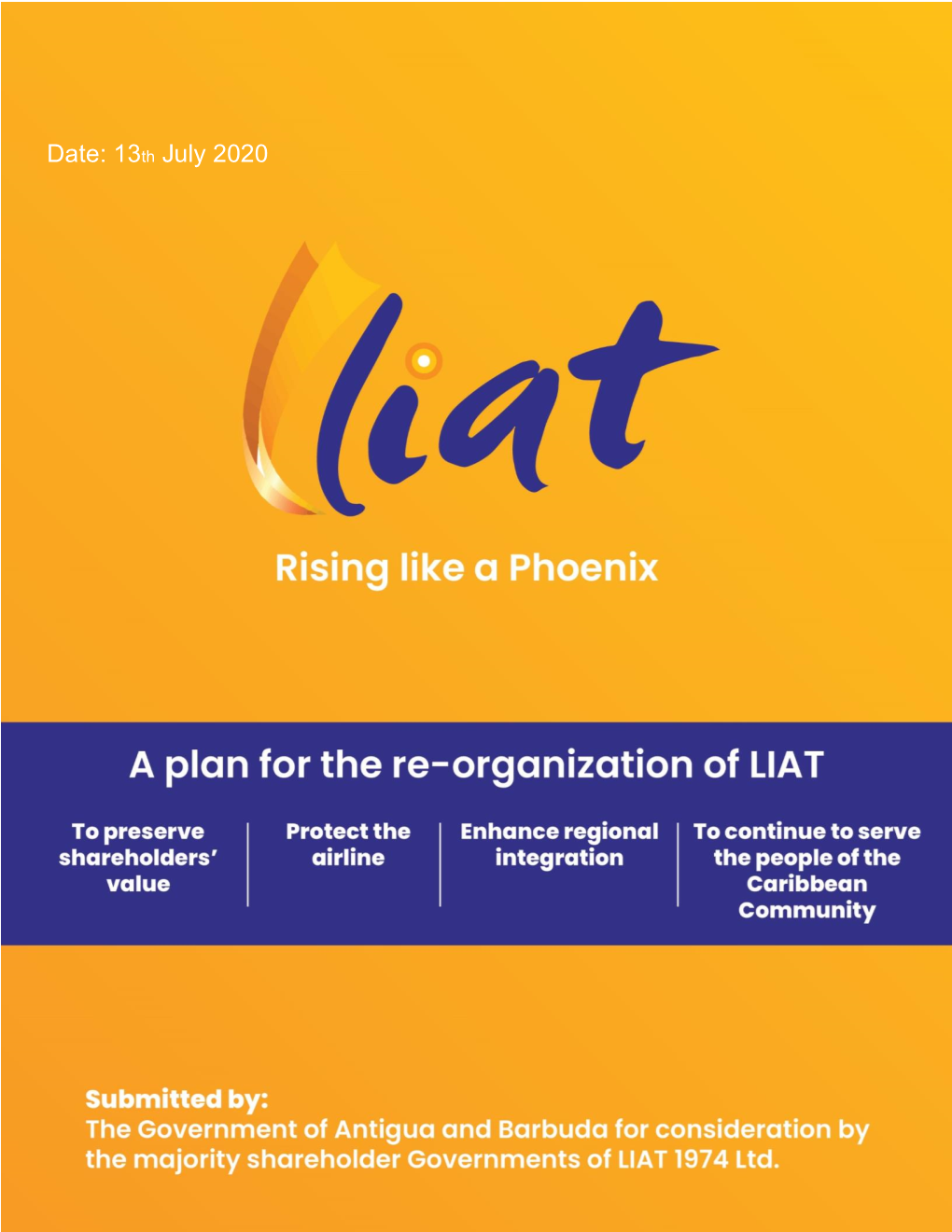 Plan-For-The-Reorganisation-Of-LIAT