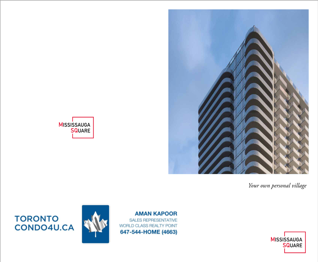 Download Floorplans Mississauga Square Condos & Towns