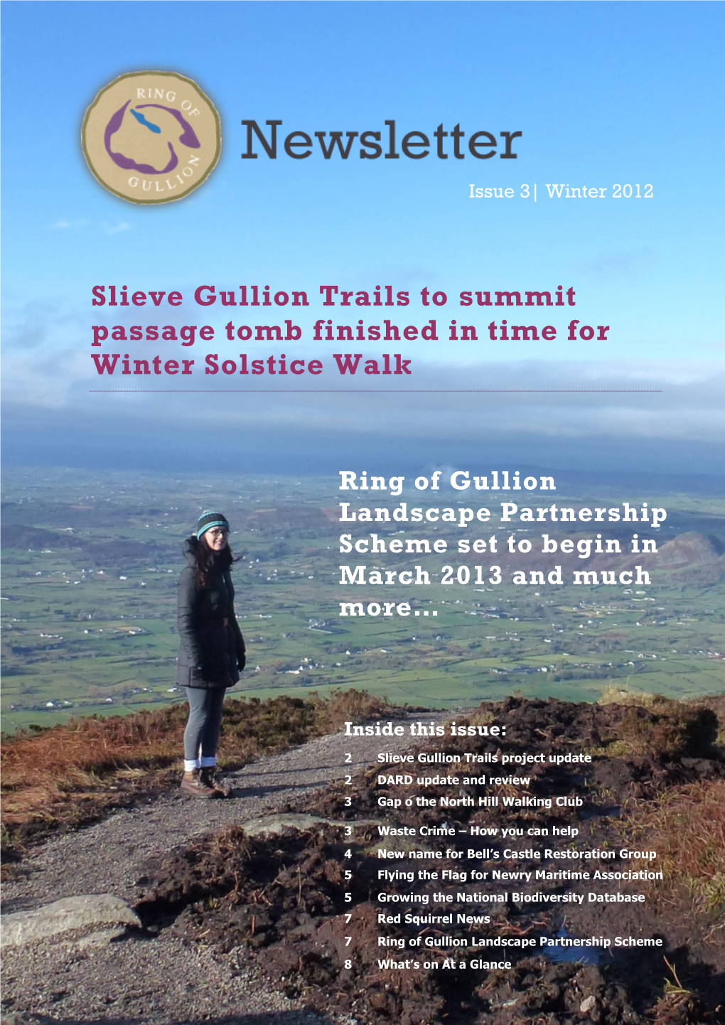 Slieve Gullion Trails to Summit Passage Tomb Finished in Time For