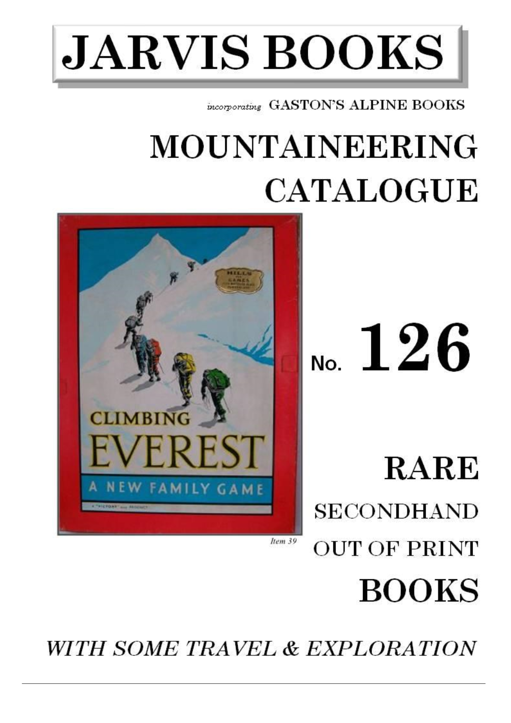 Climbers' Guidebooks 472