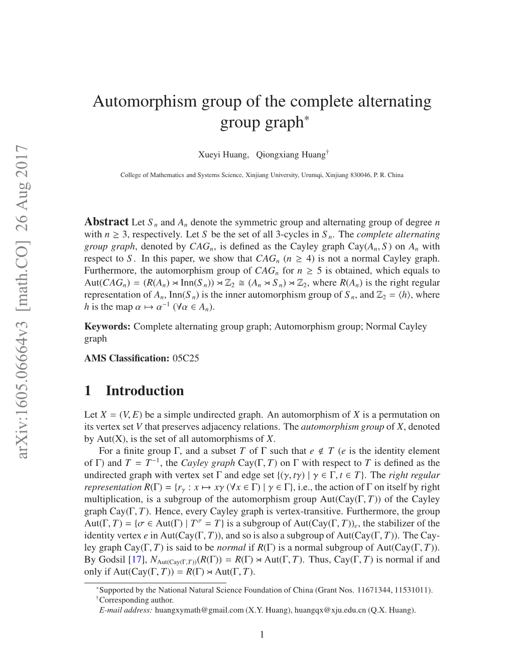 Automorphism Group of the Complete Alternating Group Graph