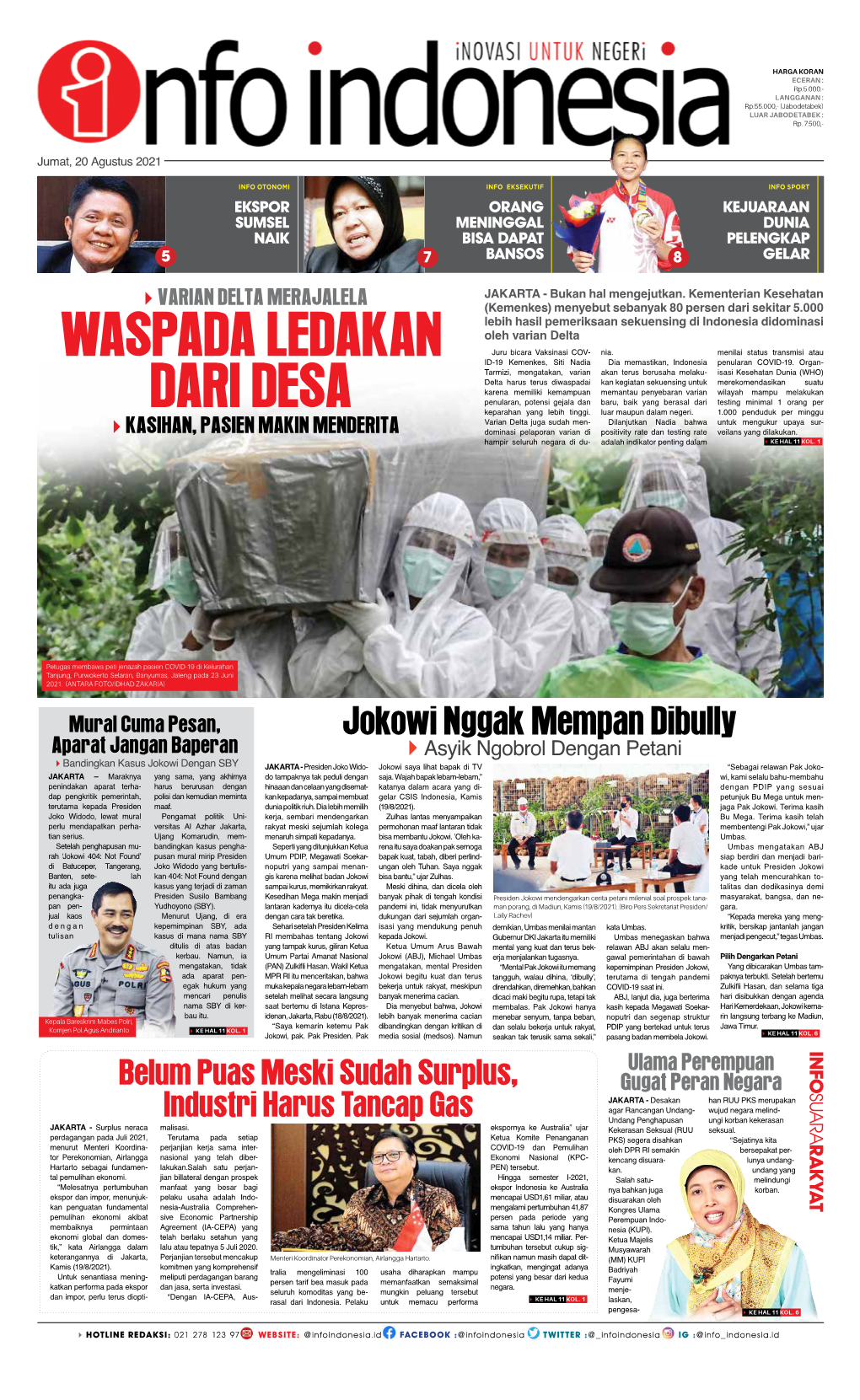 Waspada Ledakan Dari Desa