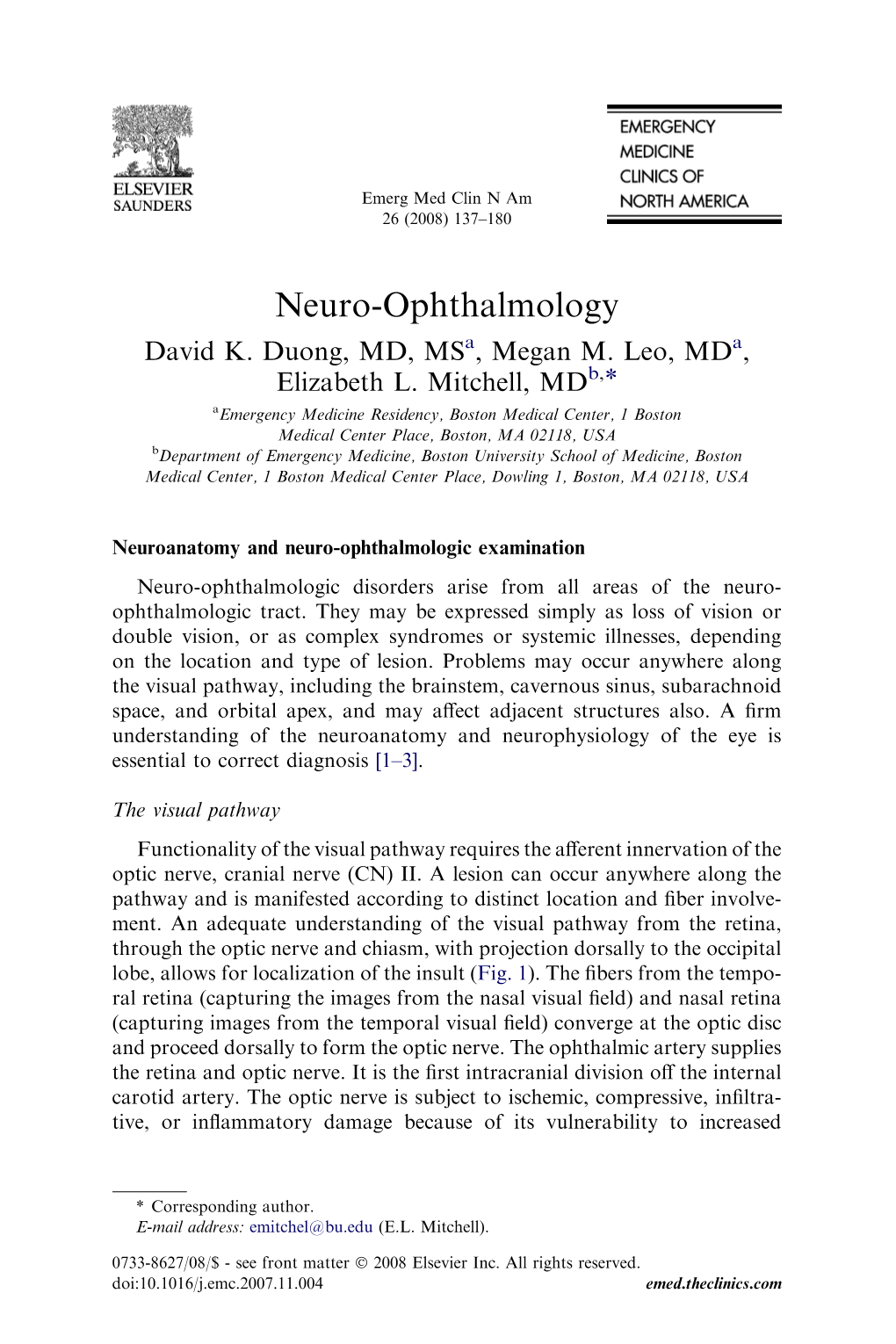Neuro-Ophthalmology David K