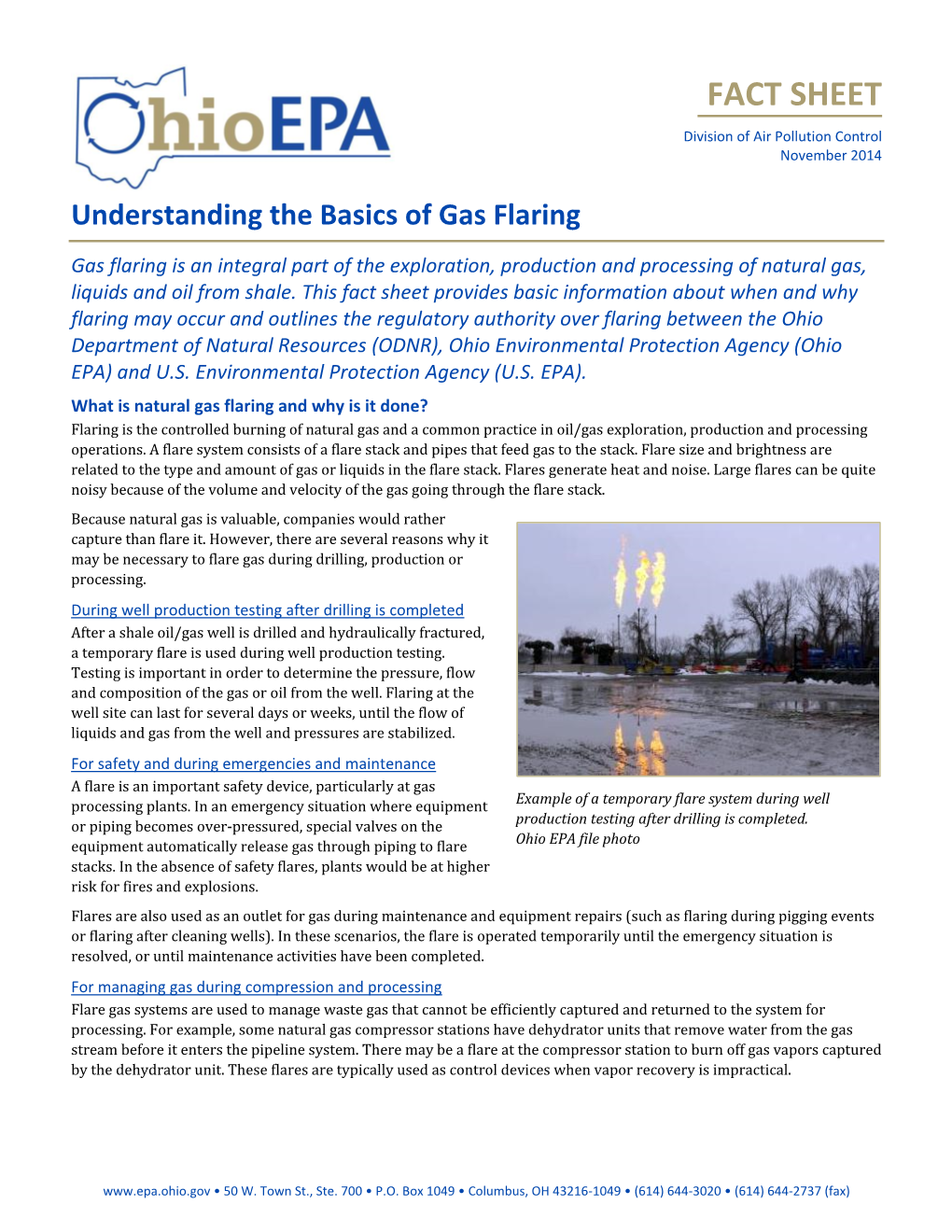 Natural Gas Flaring
