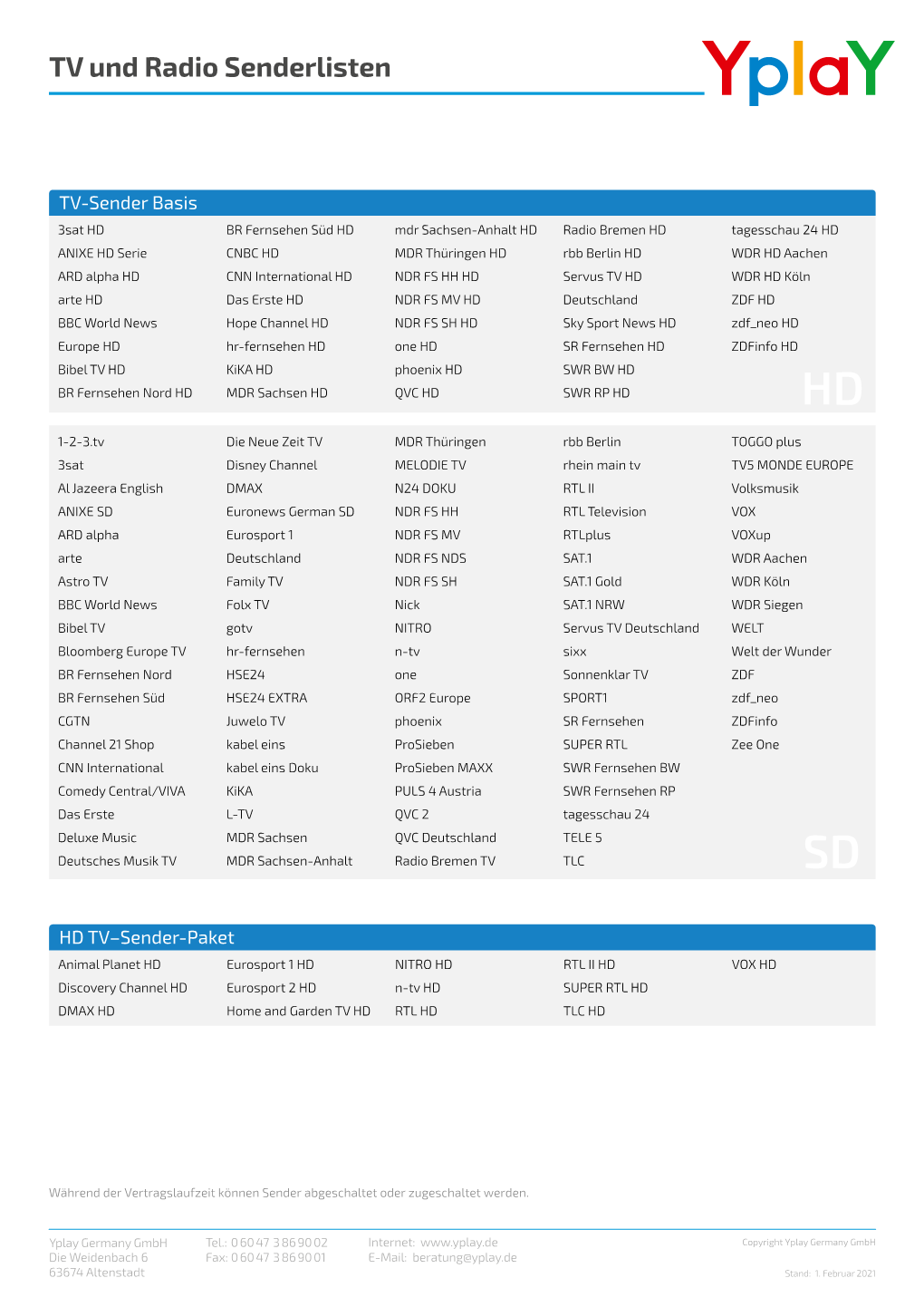 TV Senderliste.Pdf