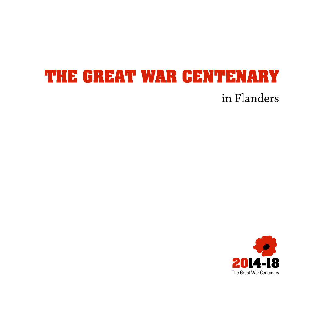 The Great War Centenary in Flanders