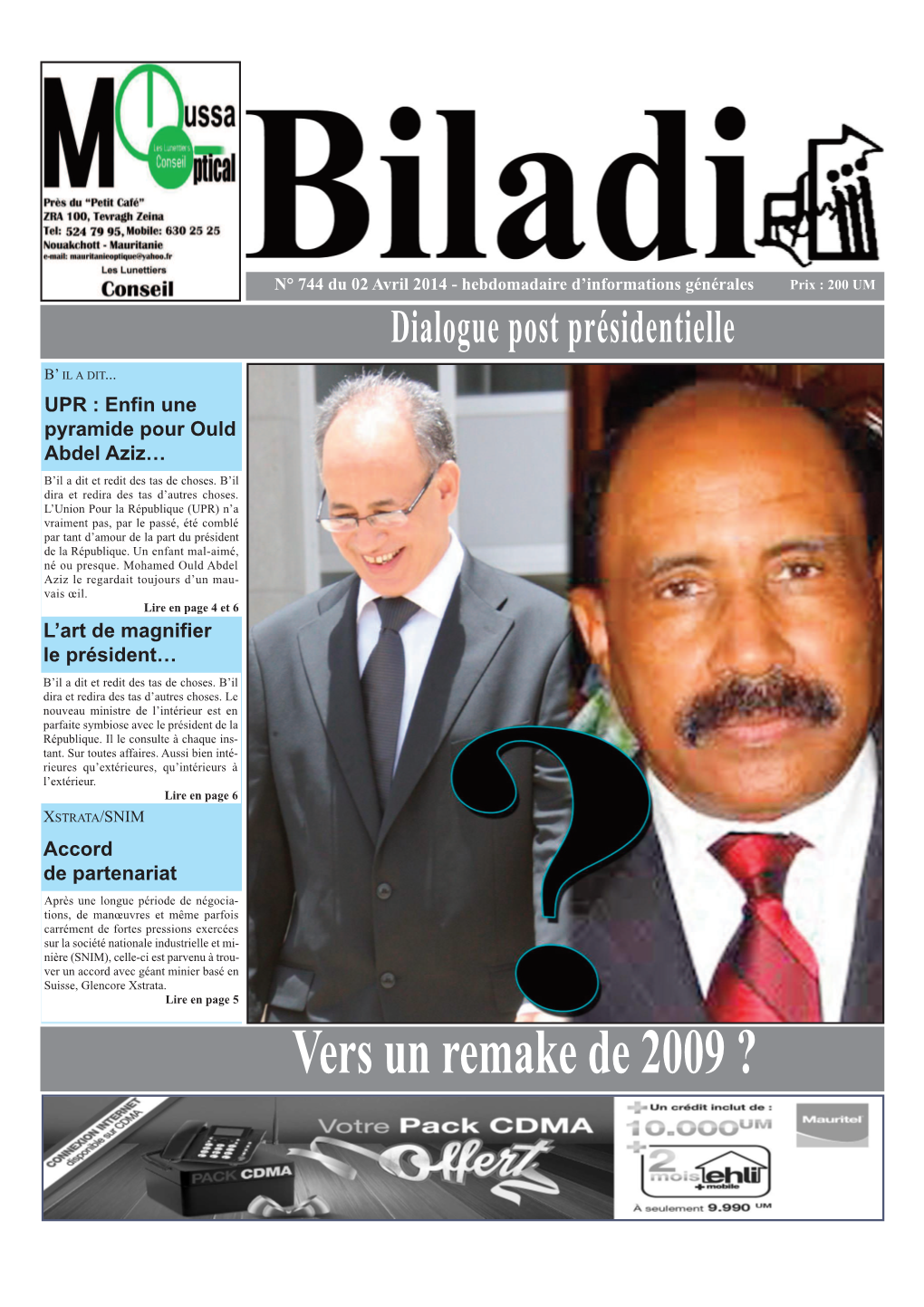 Biladi N°744