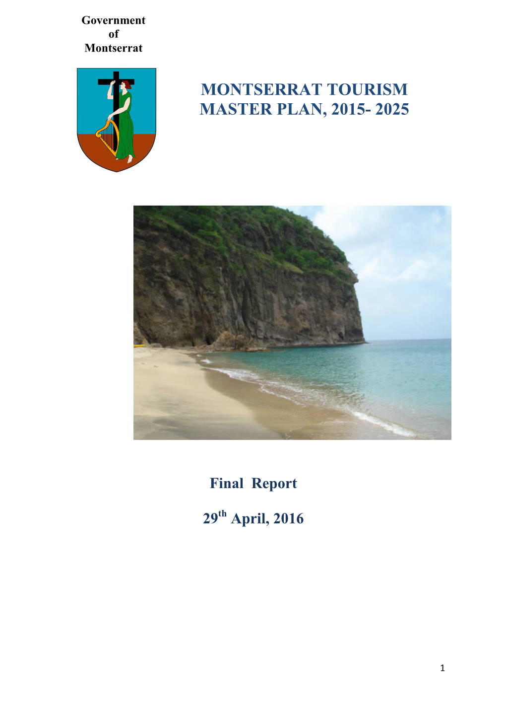 Montserrat Tourism Master Plan, 2015- 2025