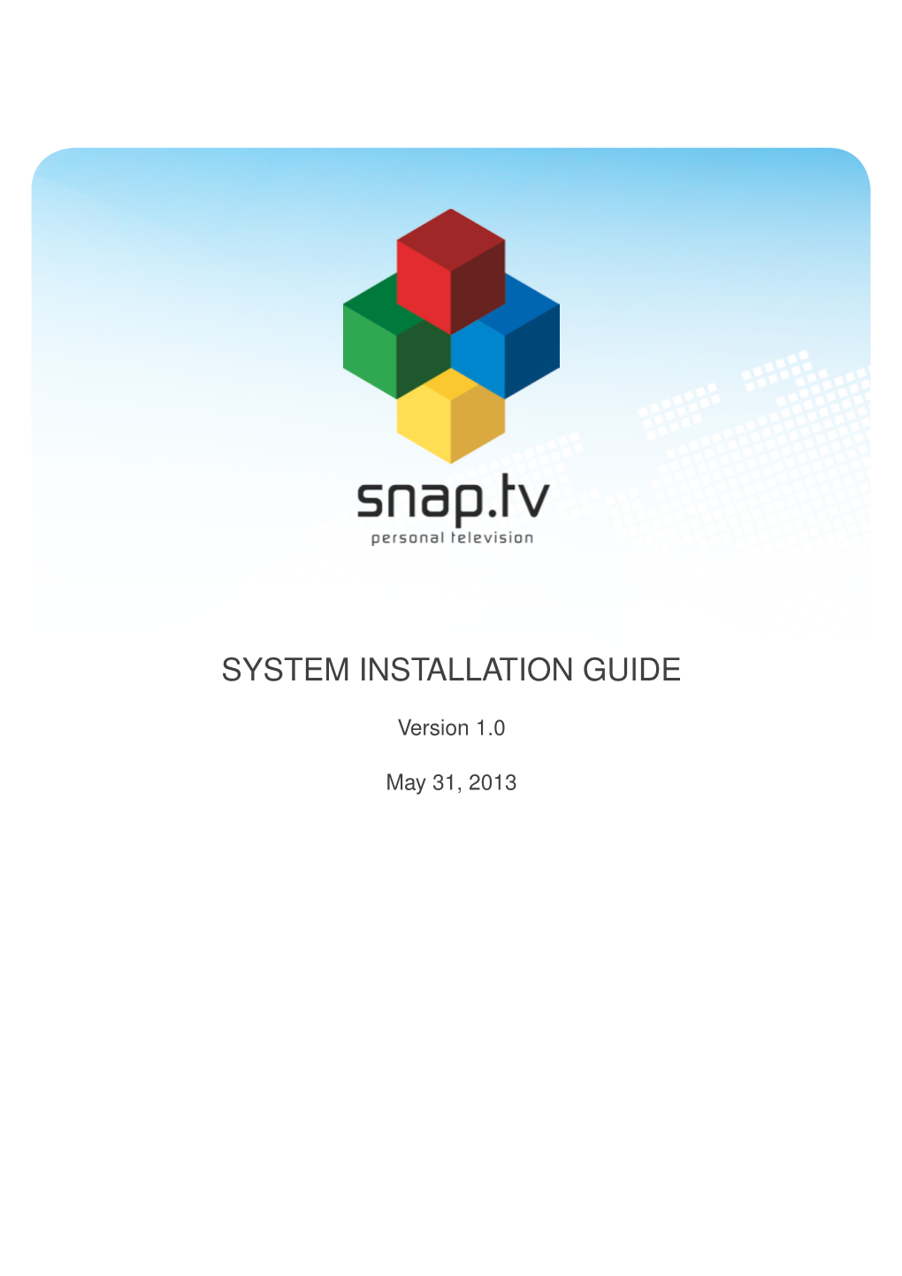 System Installation Guide