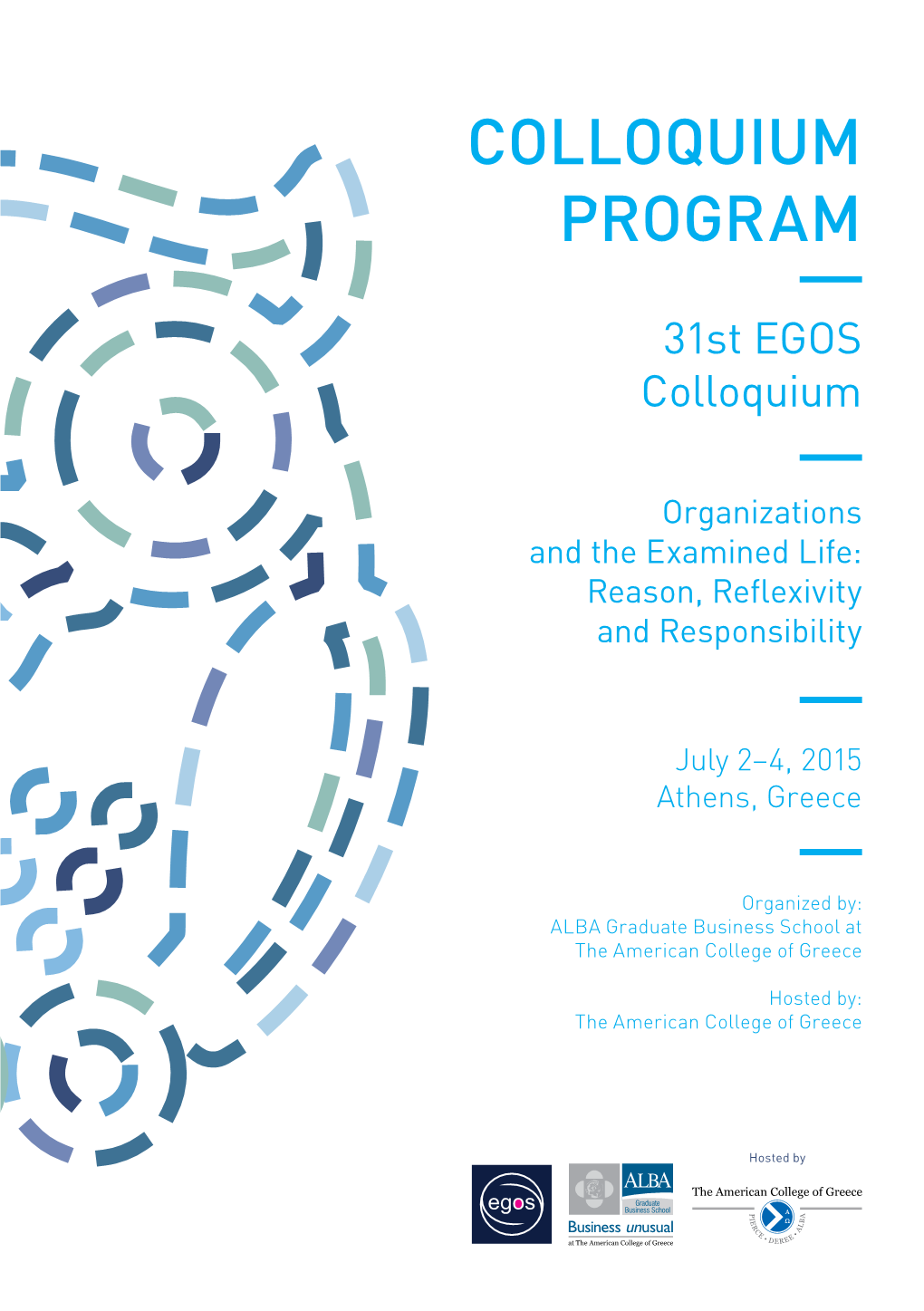 Colloquium Program