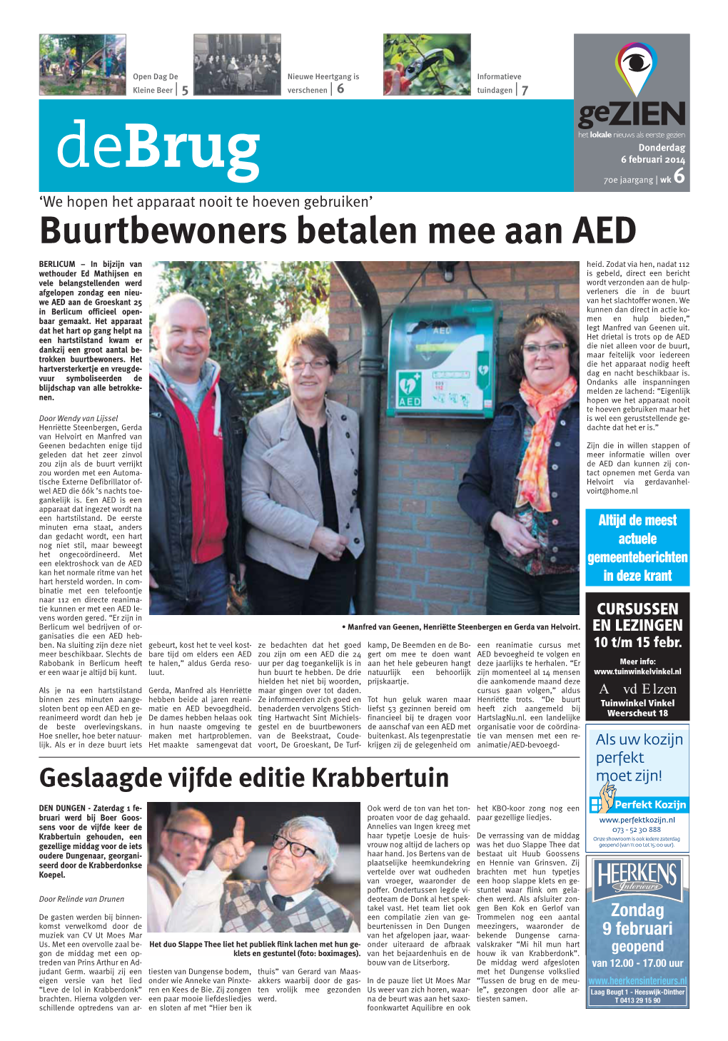 Buurtbewoners Betalen Mee Aan AED