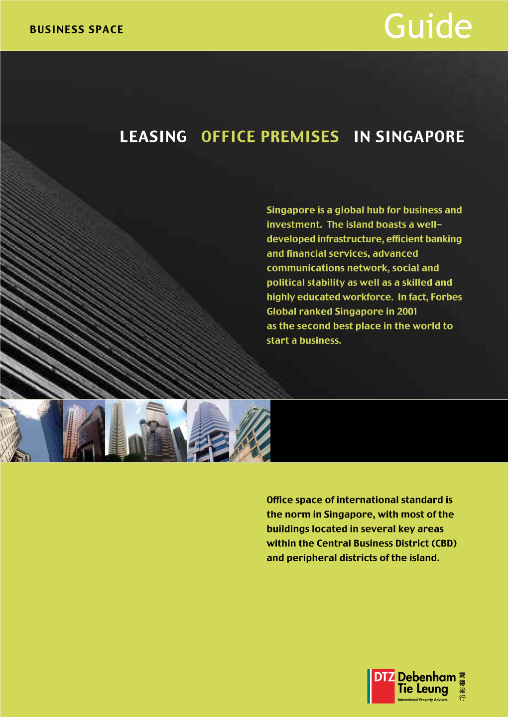 Leasing Office Premises in Singapore