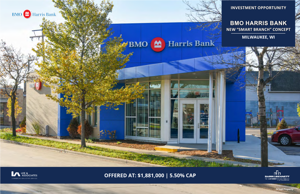 Bmo Harris Bank New “Smart Branch” Concept Milwaukee, Wi