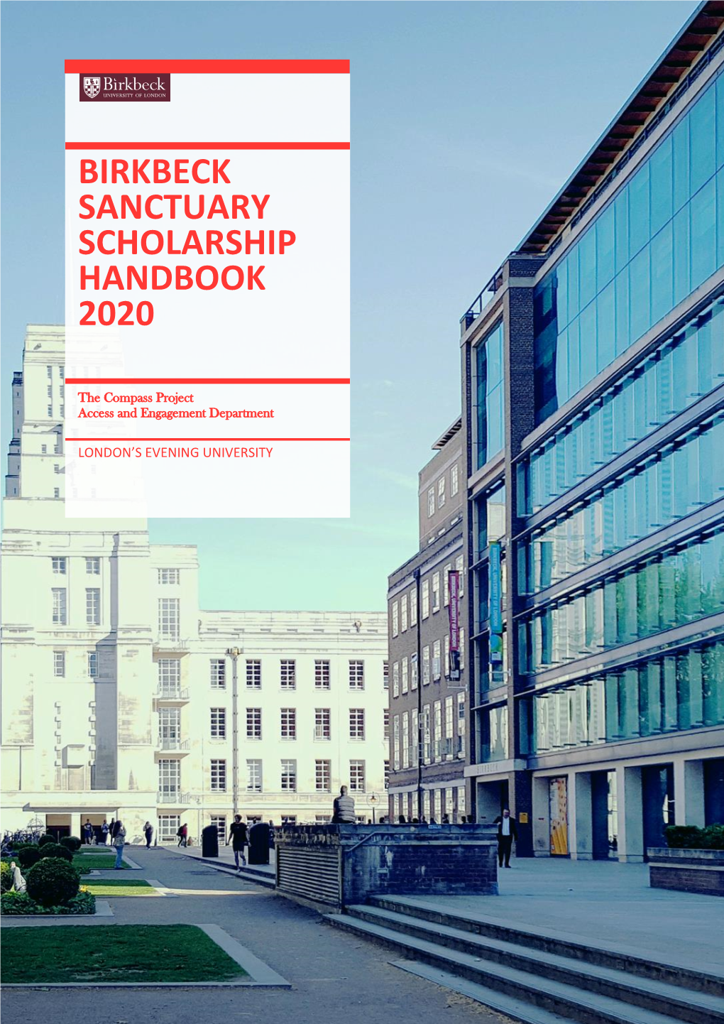 Birkbeck Sanctuary Scholarship Handbook 2020