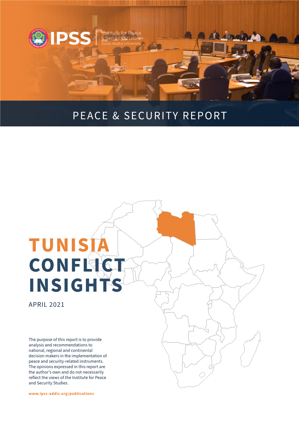 Tunisia Conflict Insights April 2021