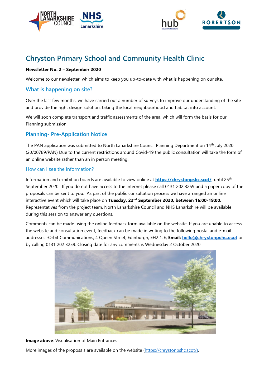 Chryston Primary School and Community Health Clinic