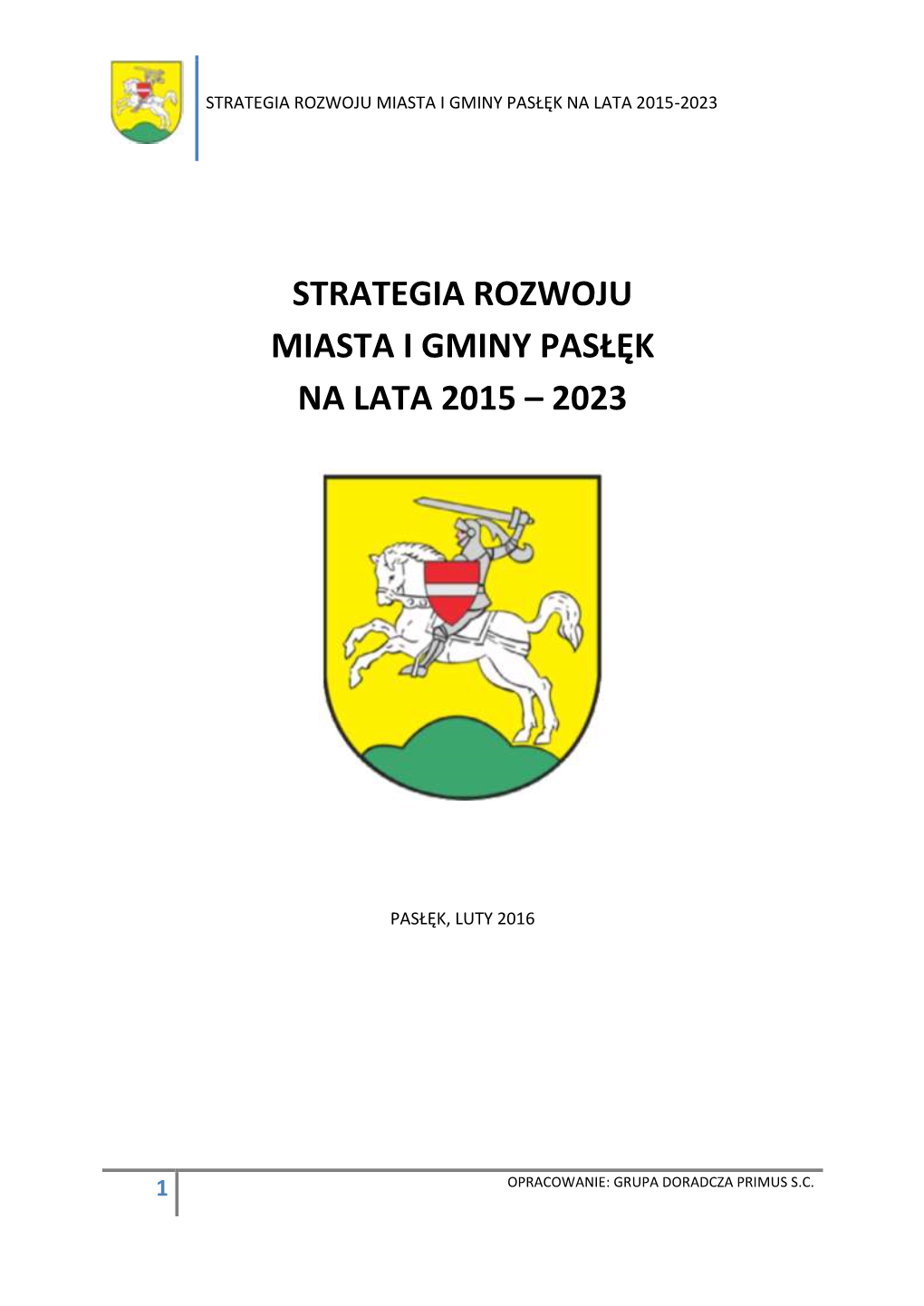 Strategia Pasłęk 2016