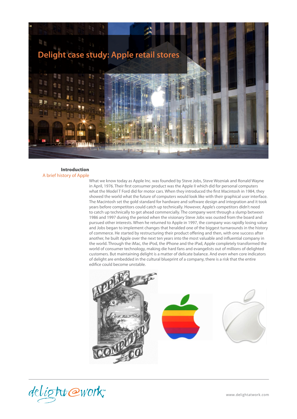 Delight Case Study: Apple Retail Stores