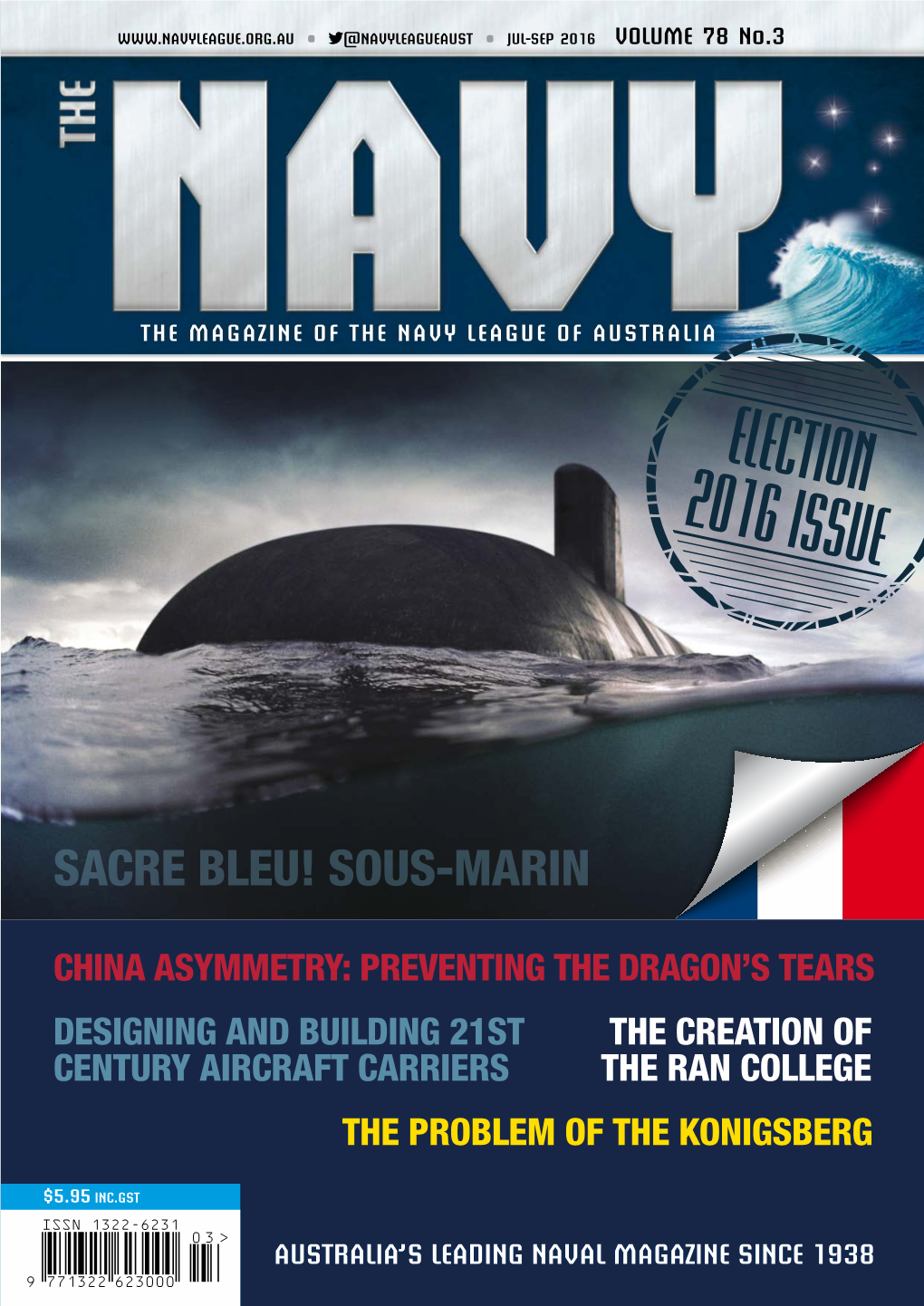 The Navy Vol 78 No 3 Jul 2016