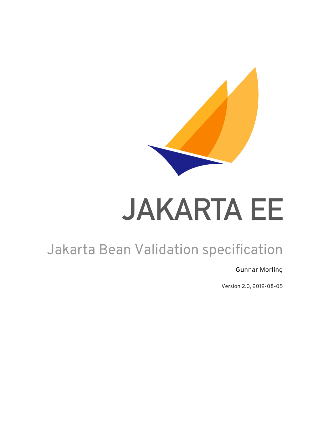 Jakarta Bean Validation 2.0 Specification Document