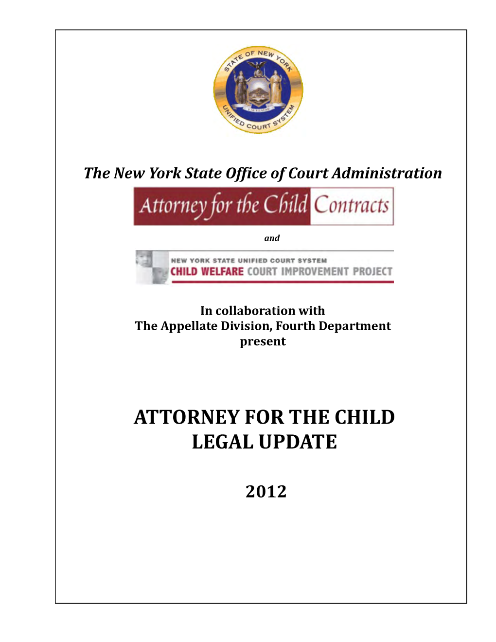 Attorney for the Child Legal Update