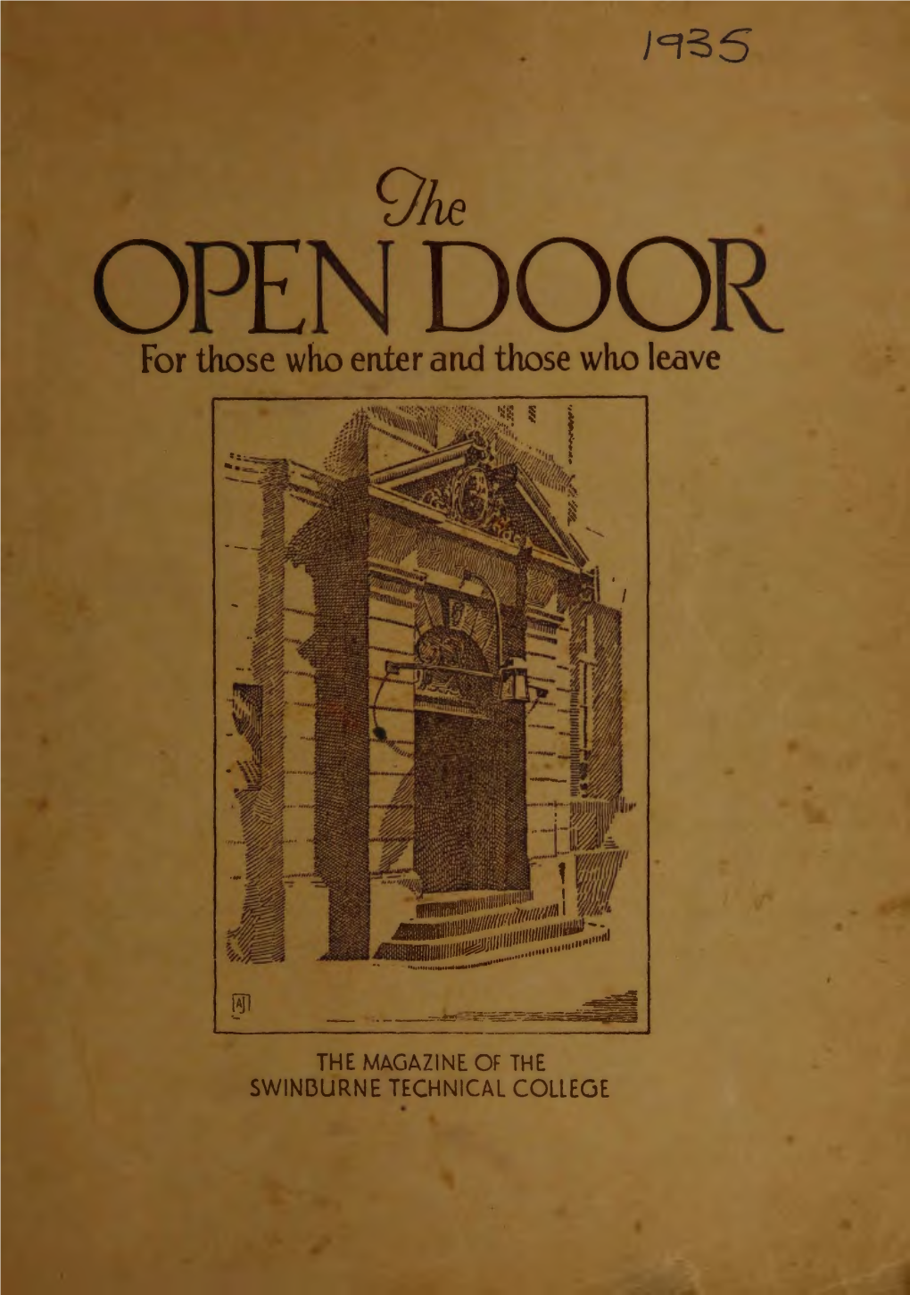 The Open Door, November 1935