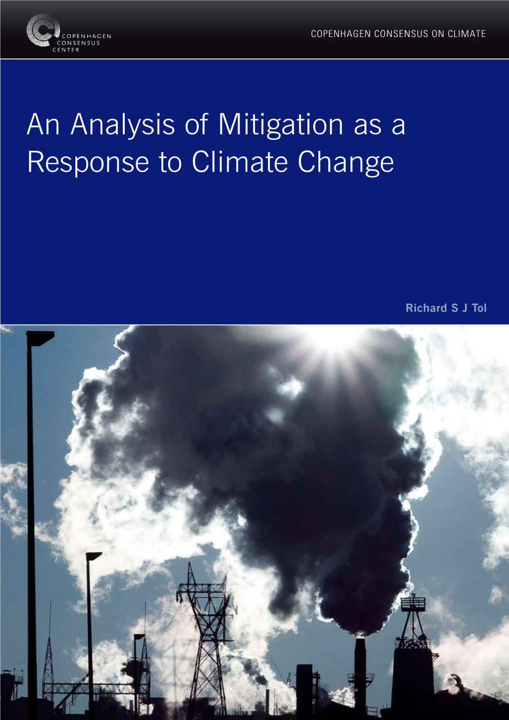 An Analysis of Mitigation As a Response to Climate Change