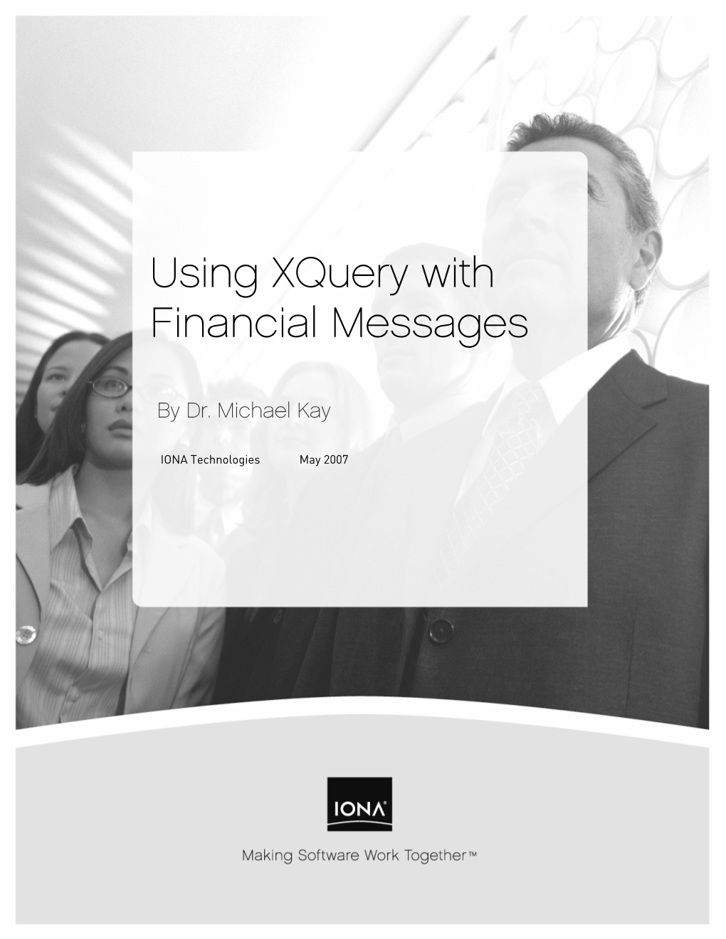 Using Xquery with Financial Messages