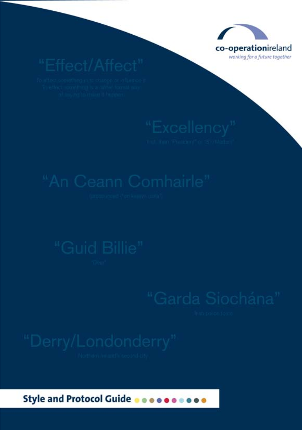 Co-Operation Ireland's Style and Protocol Guide Download