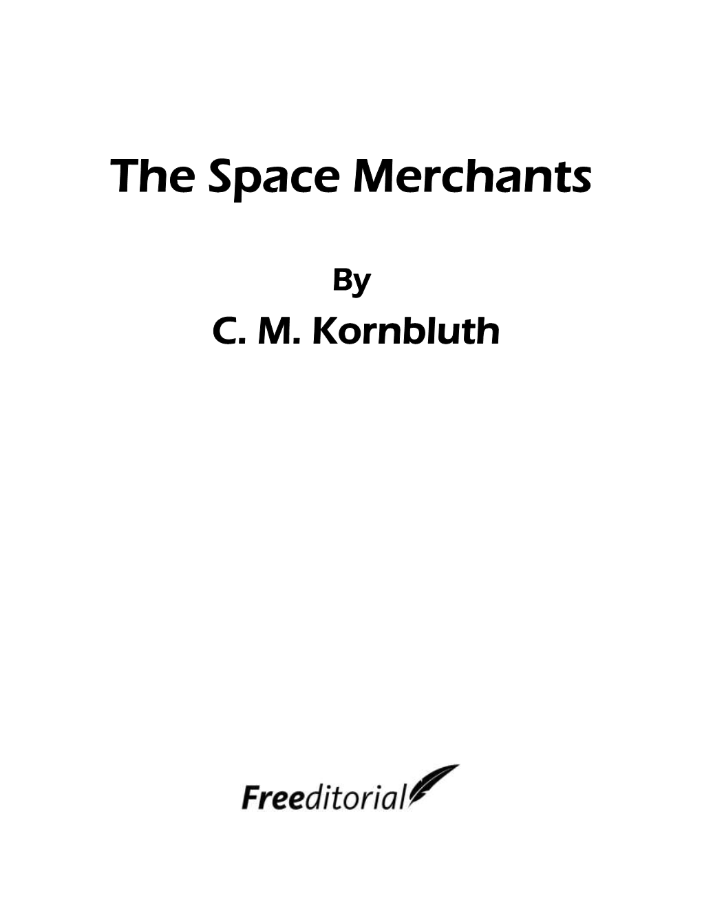 The Space Merchants