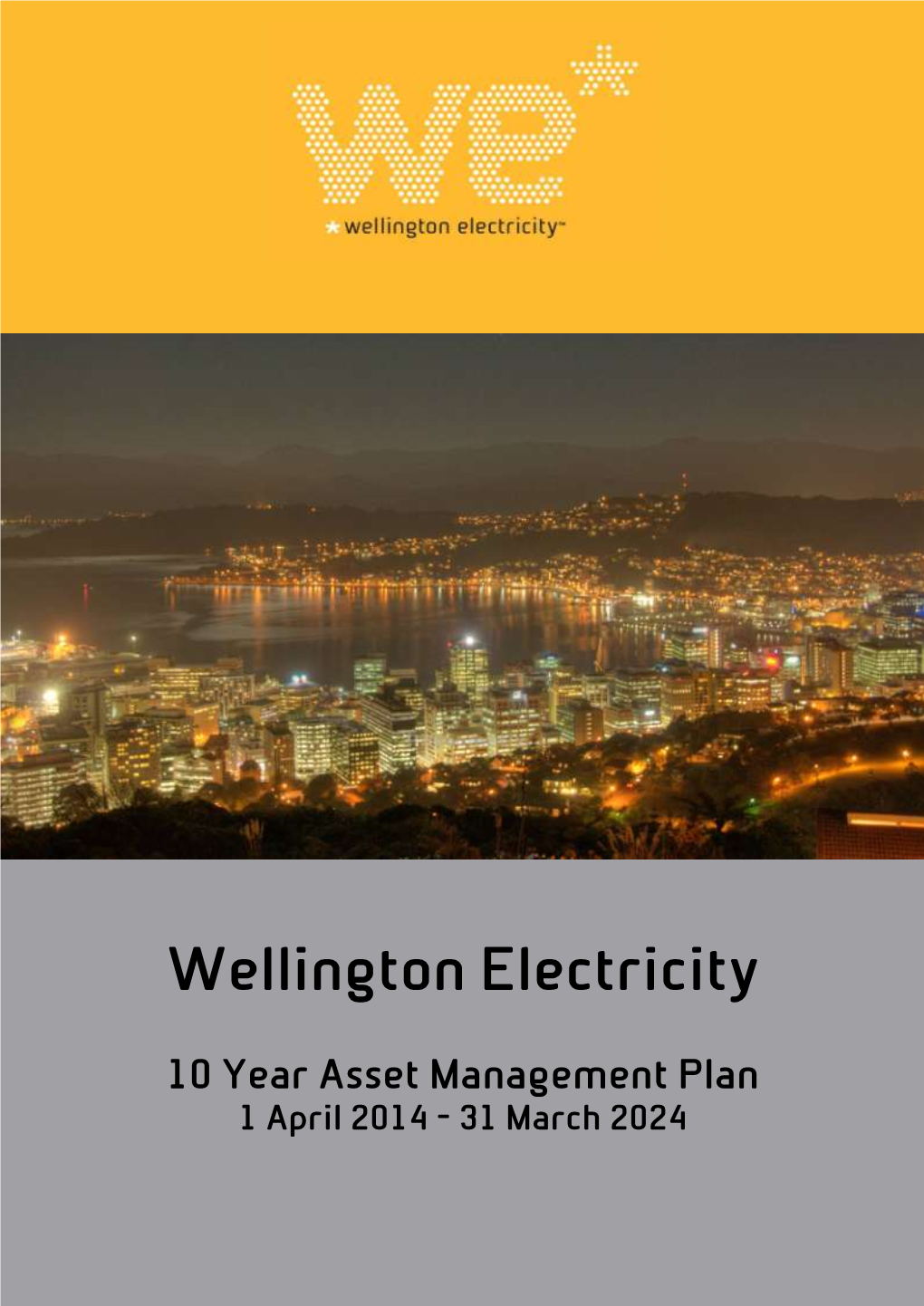 10 Year Asset Management Plan 1 April 2014 - 31 March 2024