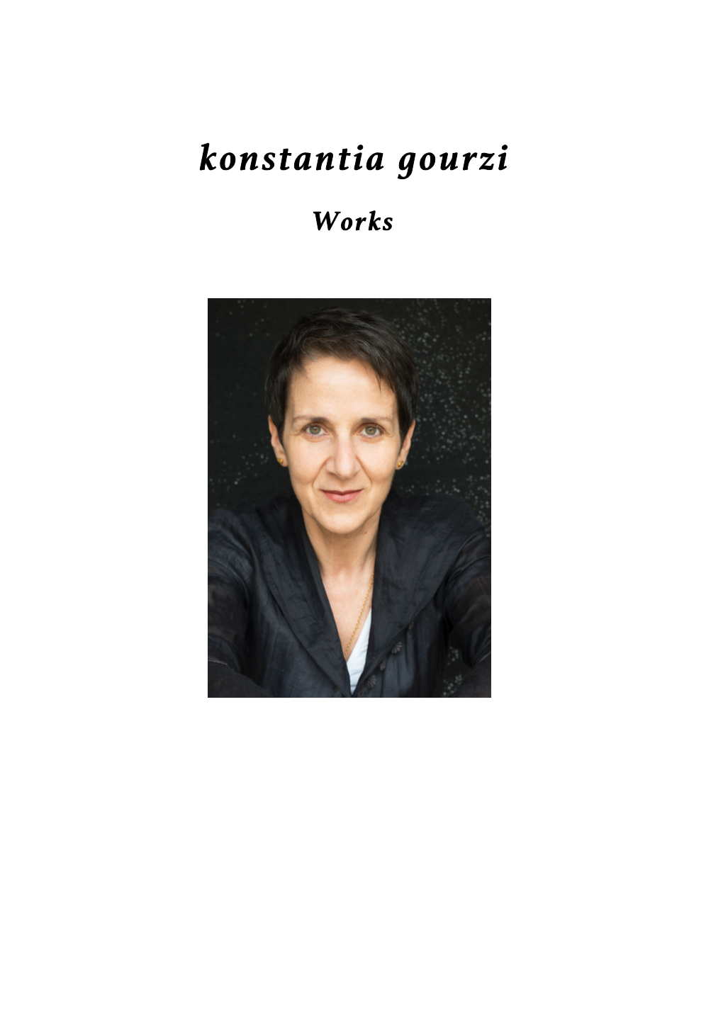 Konstantia Gourzi