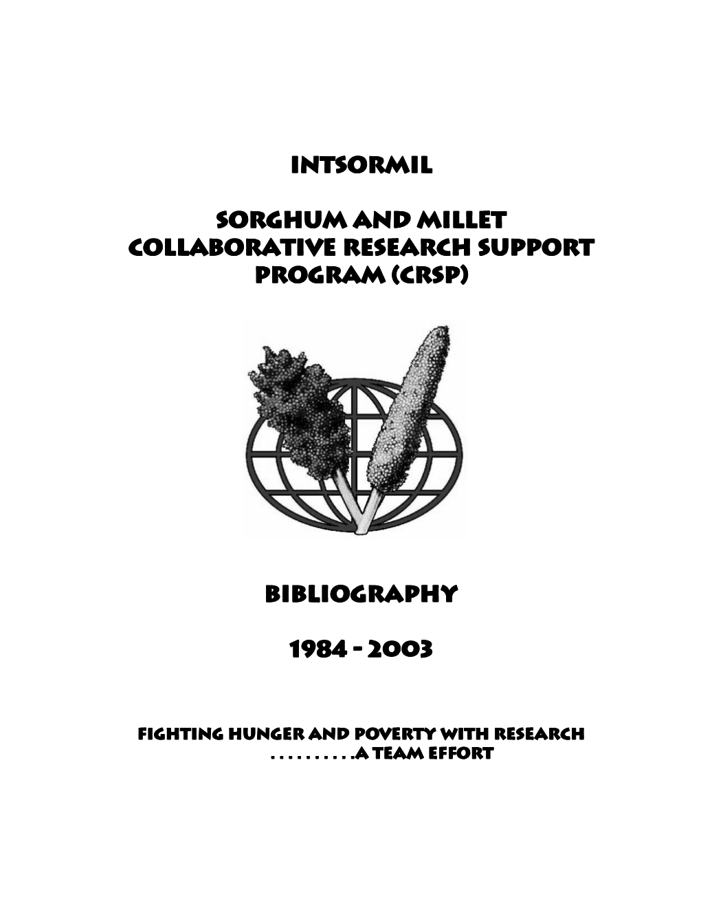 (CRSP) Bibliography 1984
