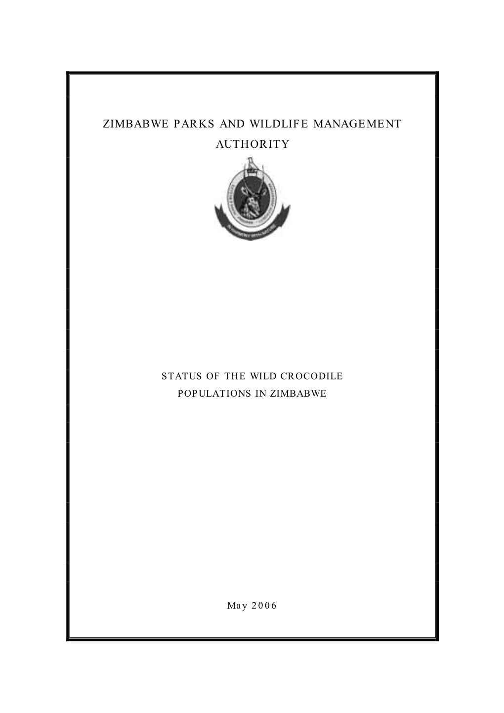 Zimbabwe Parks and Wildlife Management Authority