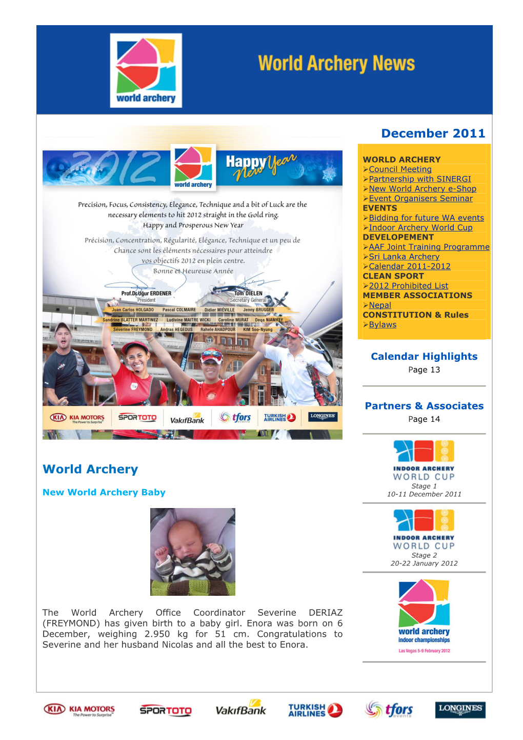 World Archery December 2011