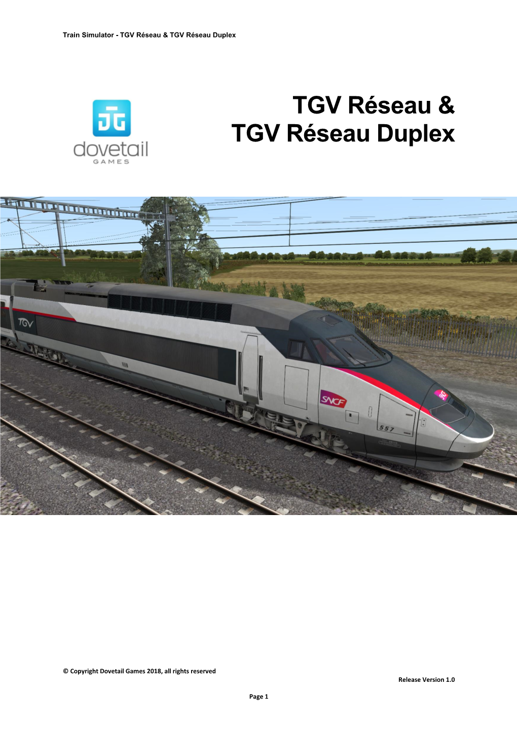 TGV Réseau & TGV Réseau Duplex