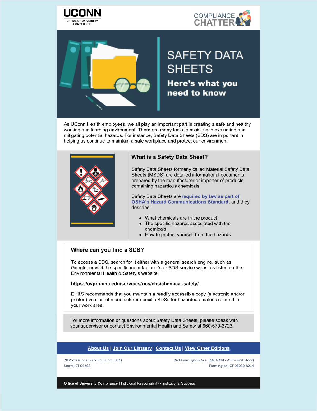 What Is a Safety Data Sheet? Where Can You Find a SDS?