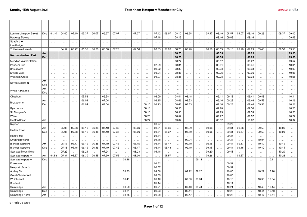 Tottenham Hotspur V Manchester City Sunday 15Th August 2021 3.Xlsm