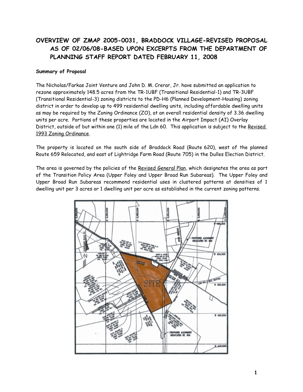 ZMAP 2005-0031, Braddock Village