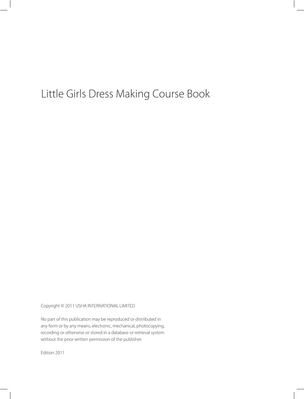 Little-Girls-Dress-Making-Course-Book