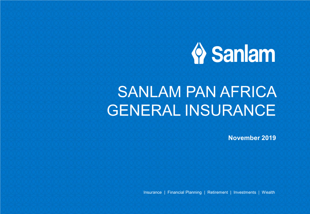 Sanlam Pan Africa General Insurance