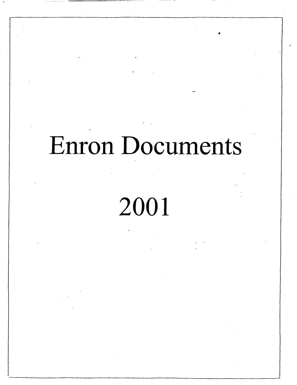 Enron Documents