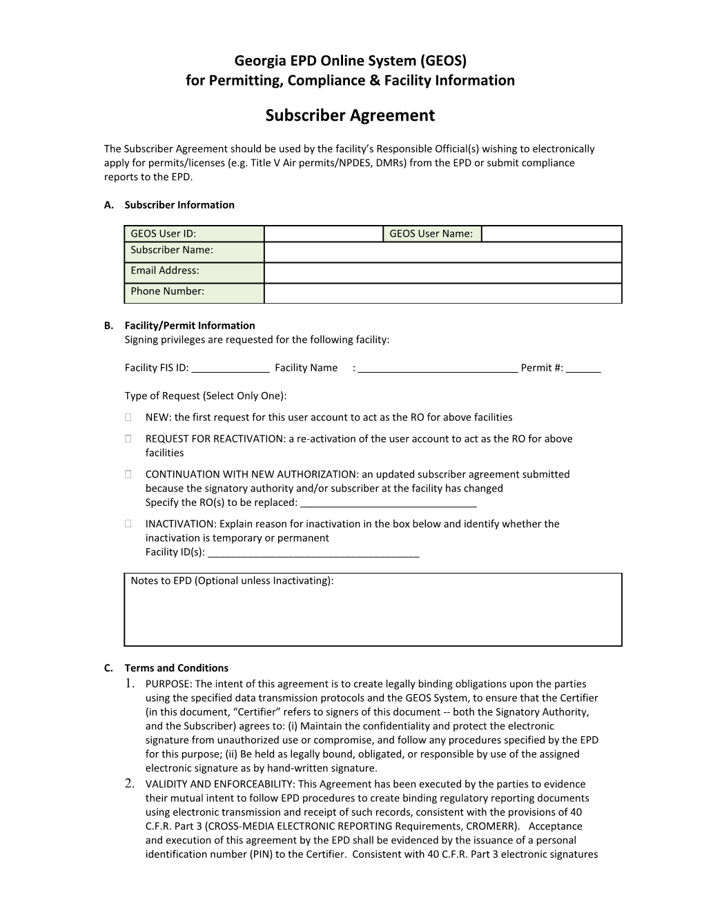 Draft Netdmr Subscriber Agreement Requirements