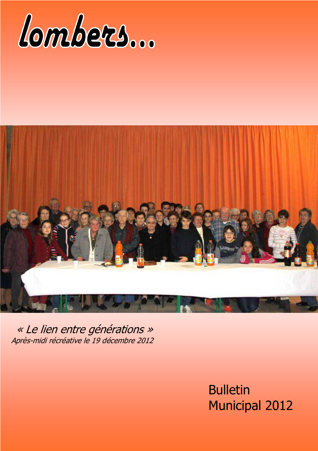 Bulletin Municipal 2012