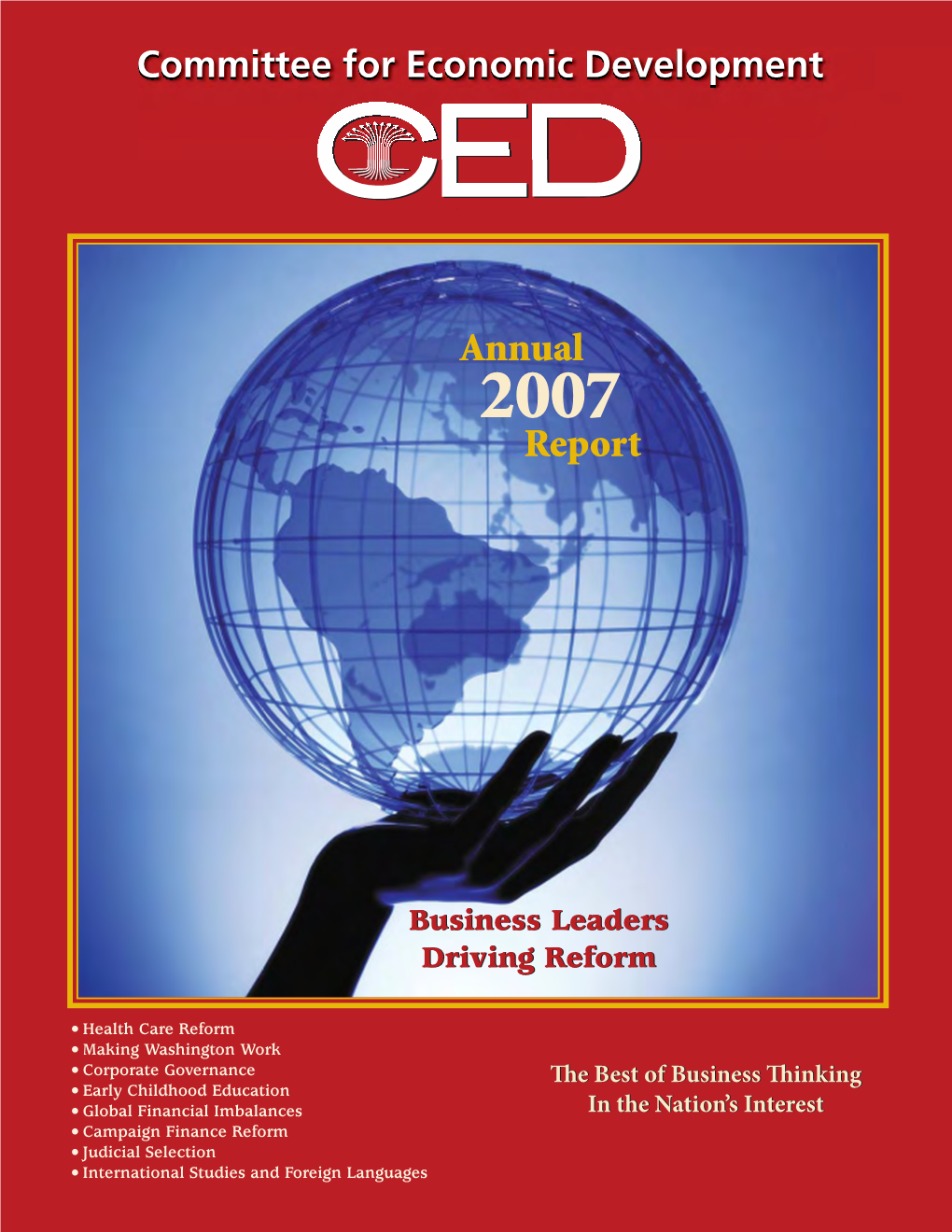 CED's 2007 Annual Report