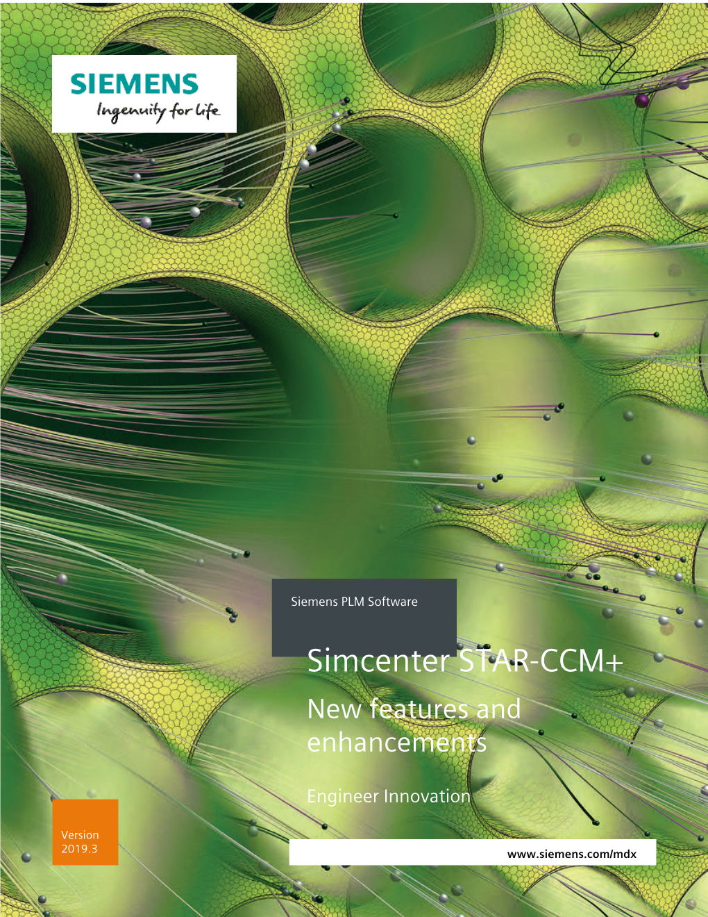 Simcenter STAR-CCM+ New Features and Enhancements